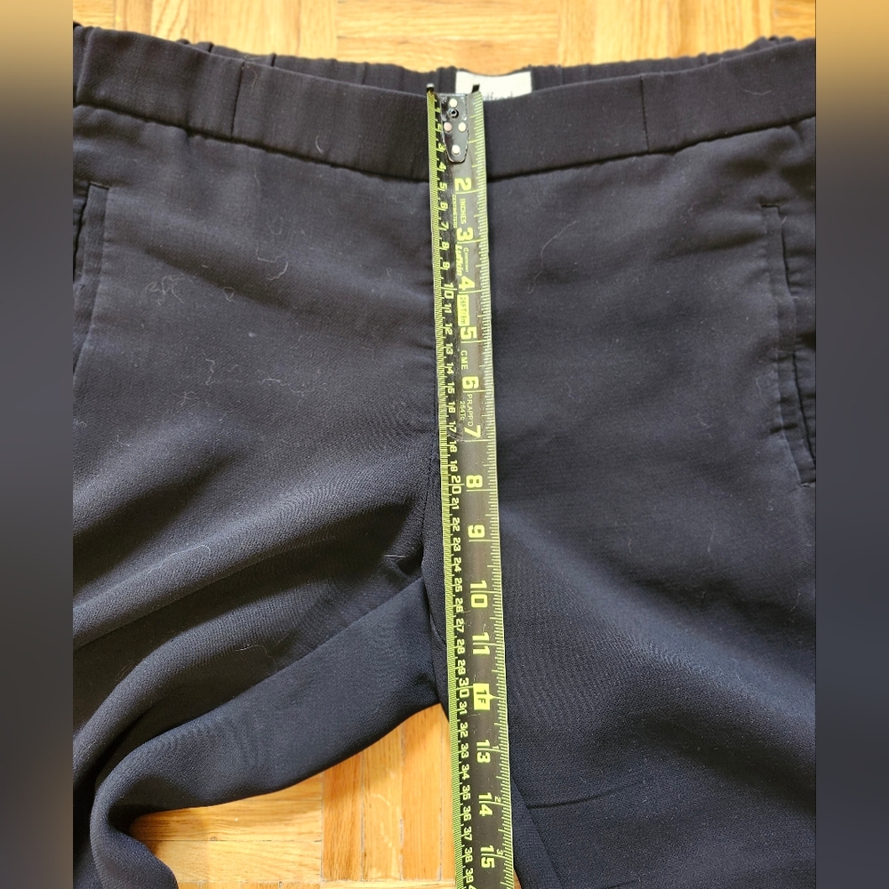🎉 3/$60 Aritzia Wilfred Black Tailored Elastic Waist Dress Pants Size 8 - Picture 7 of 8